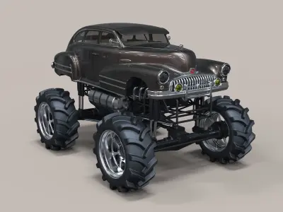 Monster truck 3D model