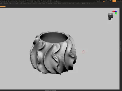 vase 3d print 520  3D print model