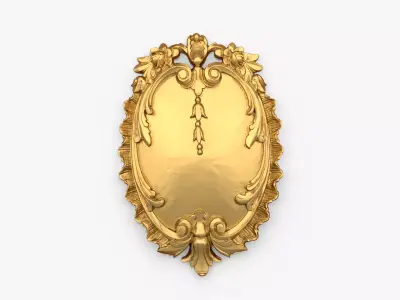 Classic decor ornament 199 3D model