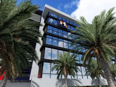 Office headquarters M 3D model