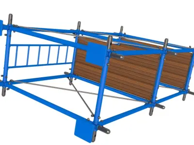 Scaffolding Collection 3D model