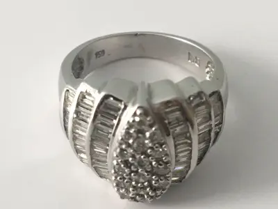 Diamond ring 3D model