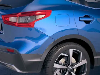 Nissan Qashqai 2018 3D model
