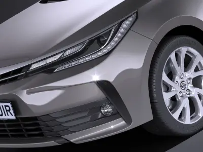 Toyota Corolla 2017 3D model