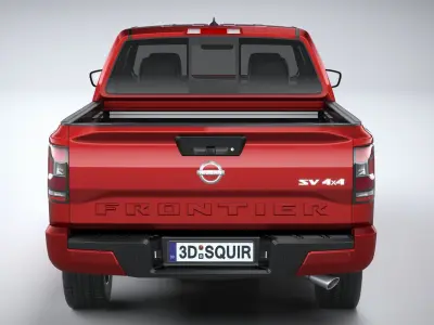 Nissan Frontier LongBed 2022 3D model