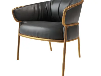 leisure chair Modern 3D model