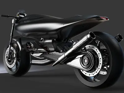 Ducati Motorcycle Concept 3D model
