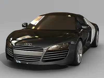 Audi collection 1 sports car 3D model