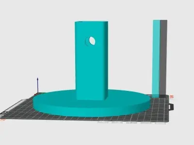 Peace Symbol Medallion Trailer Hitch Cover 3D print model