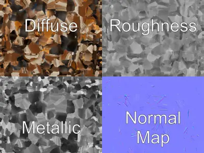 Weathered Rowboat Historical Storytelling model pack Low-poly 3D model