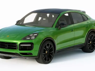 Porsche Cayenne Coupe 2020 3D model