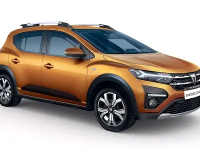 Dacia Sandero Stepway 2021 Low-poly 3D model