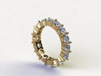 New Ring women model R34 3D model