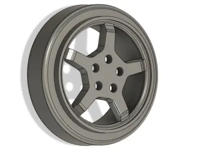 Welly Mercedes AMG Rims Model 3D print model
