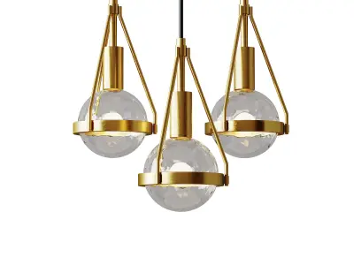 Pendant lamp EAST 3D model