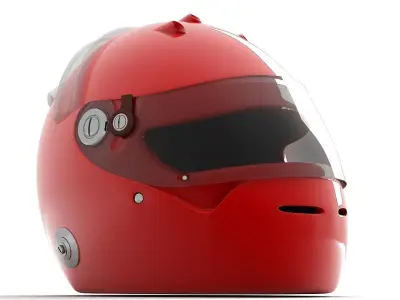 Helmet racing 3D model
