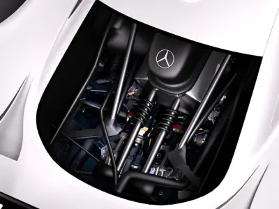 Mercedes-Benz CLK GTR 3D model