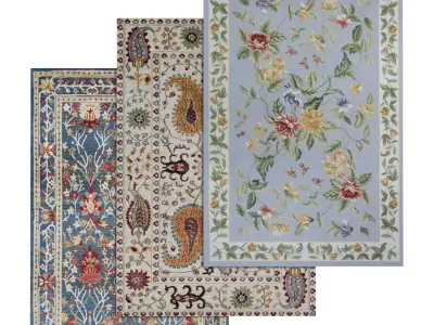 Rug Set 922 3D model