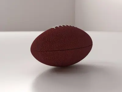 American Football 3D model