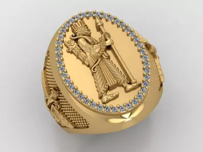 Cyrus Ring 3D print model