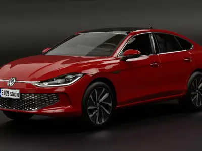 2023 Volkswagen Lamando 3D model