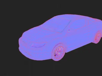 COBALT REPLICA Low-poly 3D model