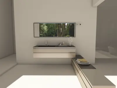 Bathroom 02 3D model