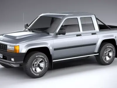 Generic Pickup 1980 3D model
