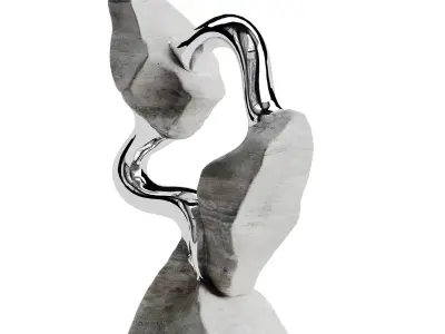Sculpture Low-poly 3D model