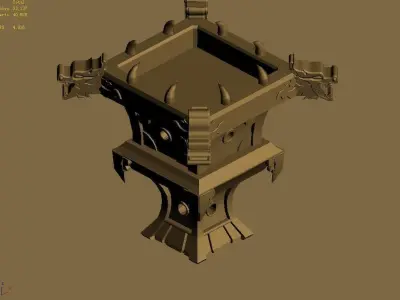 Stone Town Magic Cave - Miscellaneous - Ding 3D model