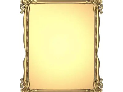 carved frame 3D model 49
