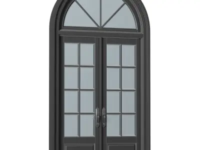 Arc Classic Entrance Doors 3D model