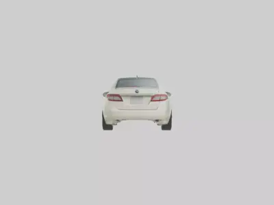 Ecofriendly Sedan model 3D model