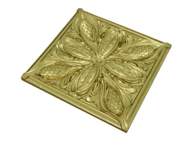 Classic decor ornament 121 3D print model