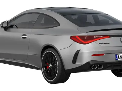 Mercedes-Benz CLE53 AMG Coupe 3D model