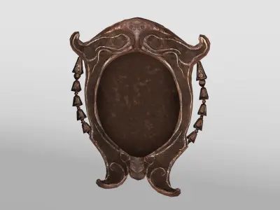 Tassel Frame Low-poly 3D model