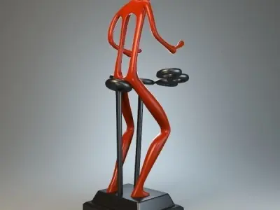 Sculpture Drummer 3D model