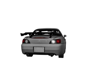 S2000 AP1 Low-poly 3D model