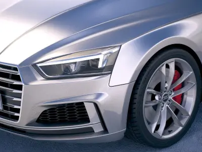 Audi S5 Cabriolet 2019 3D model