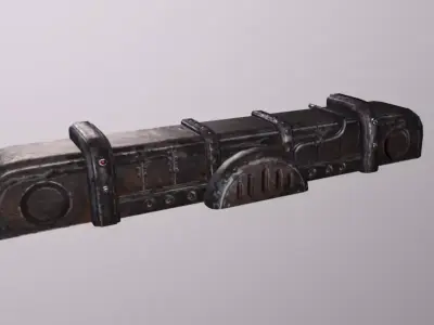 Demo Trim Low-poly 3D model