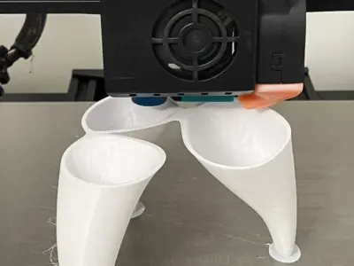 Tooth Dentist Vase 3D Print model 3D print model