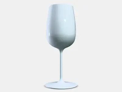 STORSINT White wine glass Low-poly 3D model