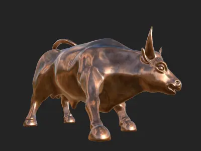 Bull Stature 3D model