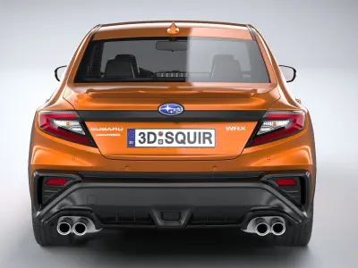 Subaru WRX 2022 3D model