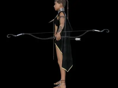 Tribe Princess 3D model