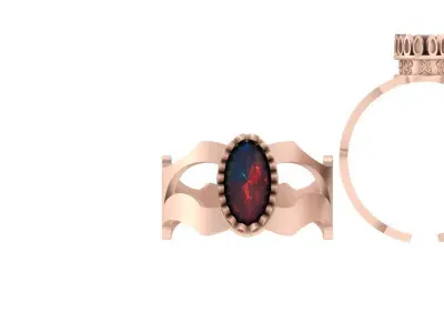 3d-model king ring 3D print model