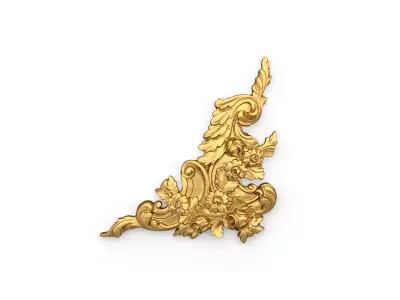Classic decor ornament 174 3D model