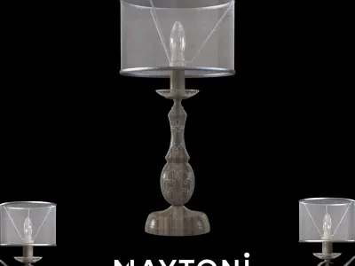 Table lamp Cable H357-TL-01-BG Maytoni Classic Free 3D model