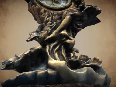 Vintage Clock 3D print model