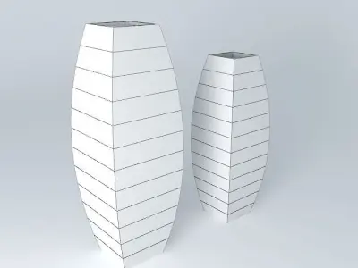 Glass vases Free 3D model purchase